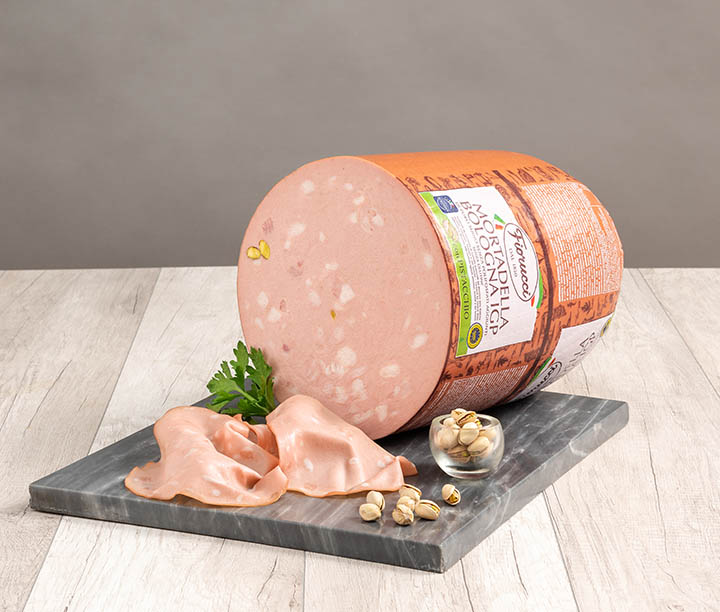 MORTADELLE BOLOGNA IGP PISTACHE FIORUCCI